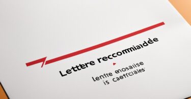 Modèle lettre recommandé