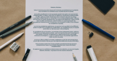 Lettre de Motivation pour un CAP Vente en Apprentissage