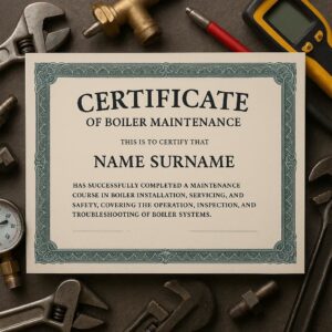 modèle d'attestation d'entretien de chaudière