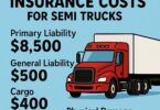 Average Insurance Costs for Semi Trucks