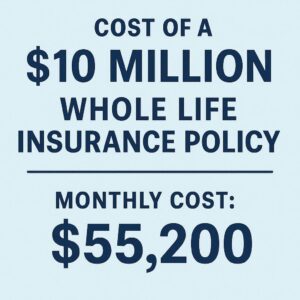 Cost of a $10 Million Whole Life Insurance Policy