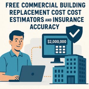 Free Commercial Building Replacement Cost Estimators and Insurance Accuracy