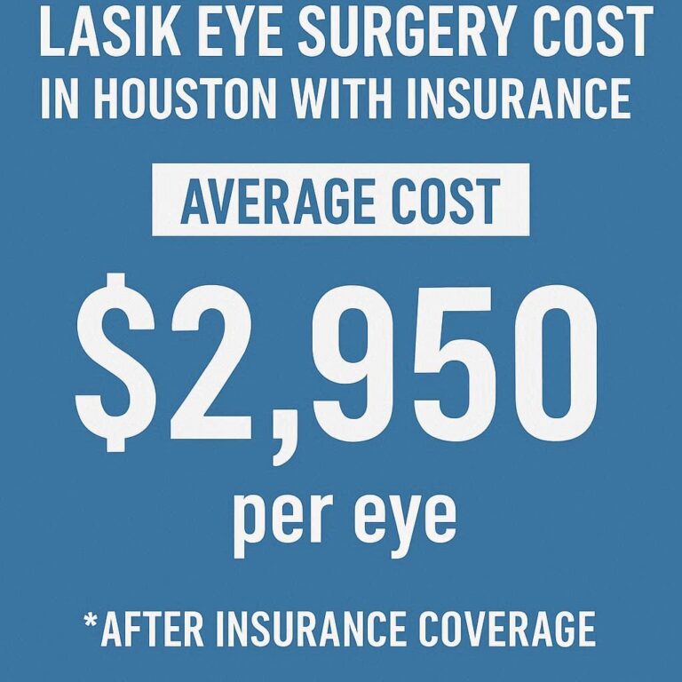 LASIK Eye Surgery Cost in Houston with Insurance