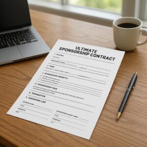 Modèle de Contrat de Sponsoring Ultime