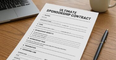 Modèle de Contrat de Sponsoring Ultime