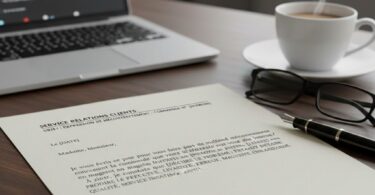 Modèle de lettre de mécontentement