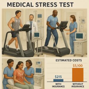 how much does a stress test cost with insurance