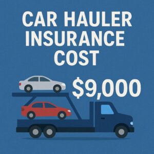 1 Car Hauler Insurance Cost