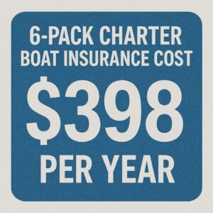6-Pack Charter Boat Insurance Cost