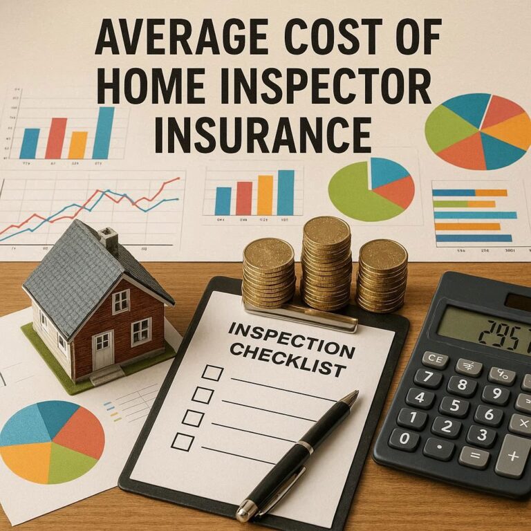 Average Cost of Home Inspector Insurance