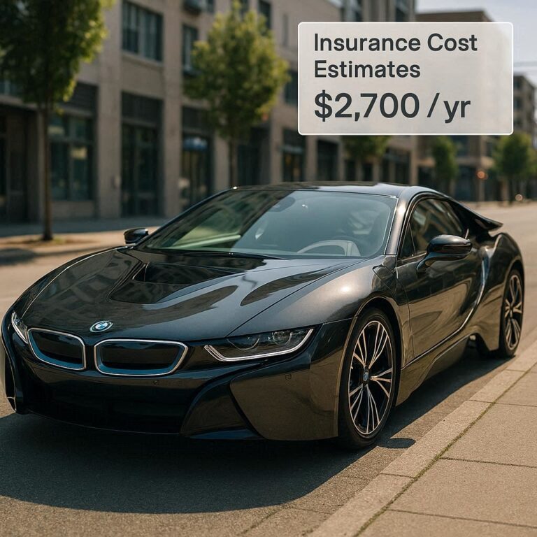 BMW i8 Insurance Cost