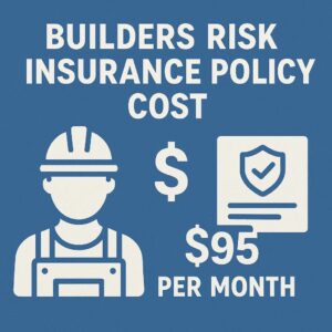 Builders Risk Insurance Policy Cost