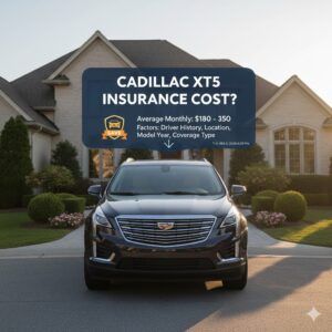 Cadillac XT5 Insurance Cost