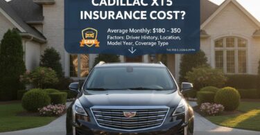 Cadillac XT5 Insurance Cost