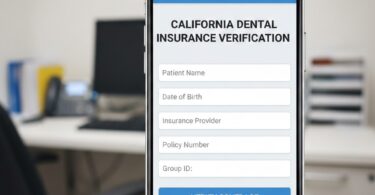 California Dental Insurance Verification
