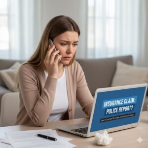 Can I File an Insurance Claim Without a Police Report