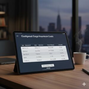 Contingent Cargo Insurance Cost