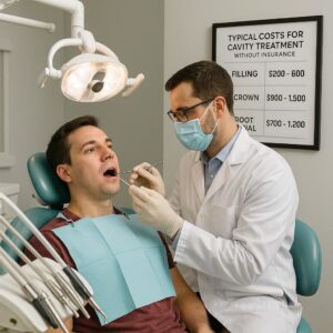 Cost of Fixing a Cavity with No Insurance