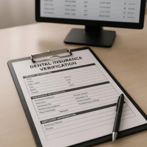 Dental Insurance Verification Form