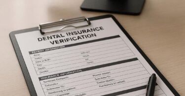 Dental Insurance Verification Form