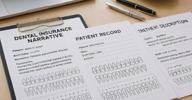 Examples of Dental Narratives for Insurance