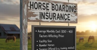 Horse Boarding Insurance Cost