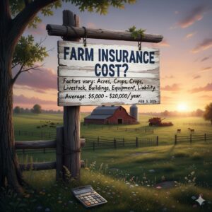 How Much Does Farm Insurance Cost?