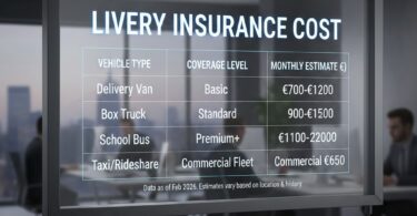 Livery Insurance Cost