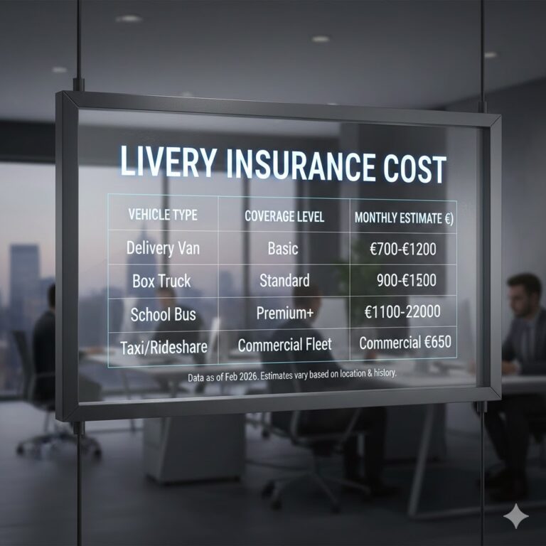 Livery Insurance Cost