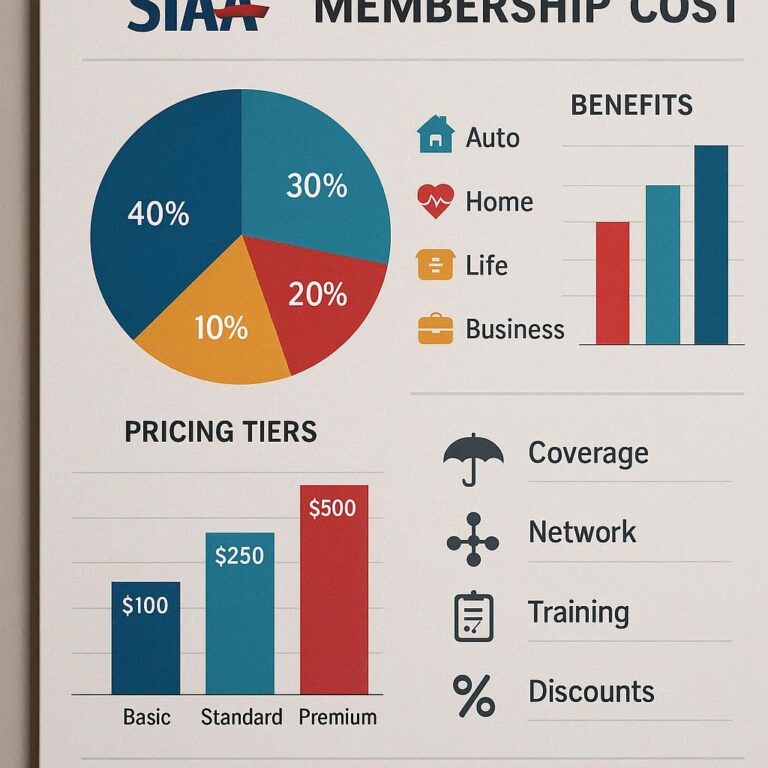 SIAA Insurance Membership Cost