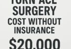 Torn ACL Surgery Cost Without Insurance