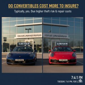 Wondering if convertibles cost more to insure?