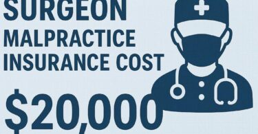 orthopedic surgeon malpractice insurance cost