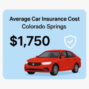 Average Car Insurance Cost Colorado Springs