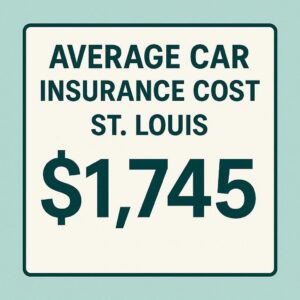 Average Car Insurance Cost St Louis