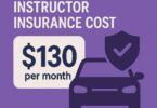 Average Driving Instructor Insurance Cost