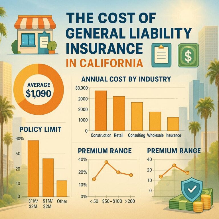 Cost of General Liability Insurance in California