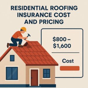 Residential Roofing Insurance Cost and Pricing