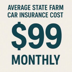 Average State Farm Car Insurance Cost Monthly