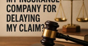 Can I Sue My Insurance Company for Delaying My Claim?