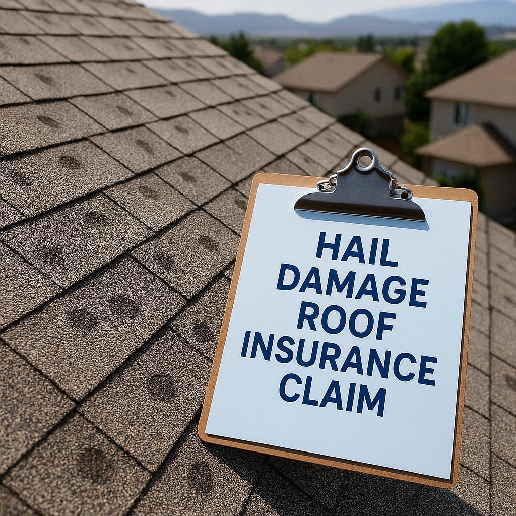 Hail Damage Roof Insurance Claim Colorado Springs Co