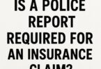 Is a Police Report Required for an Insurance Claim?