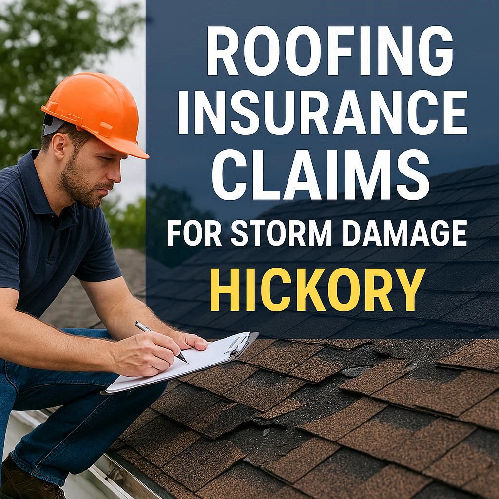 Roofing Insurance Claims for Storm Damage Hickory