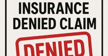 at fault driver insurance denied claim