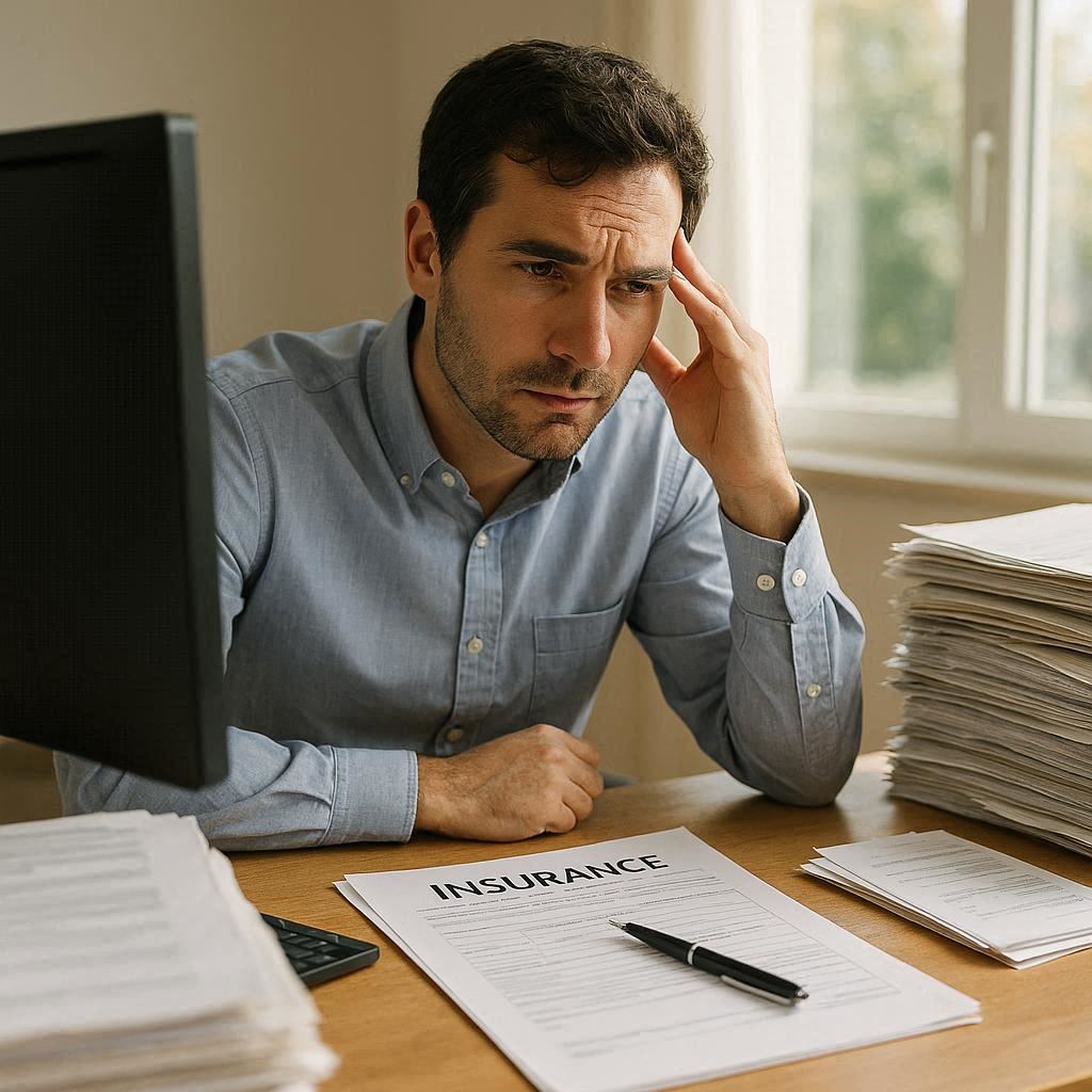 false insurance claims against me