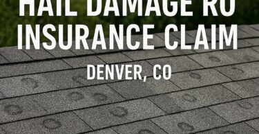 hail damage roof insurance claim denver co