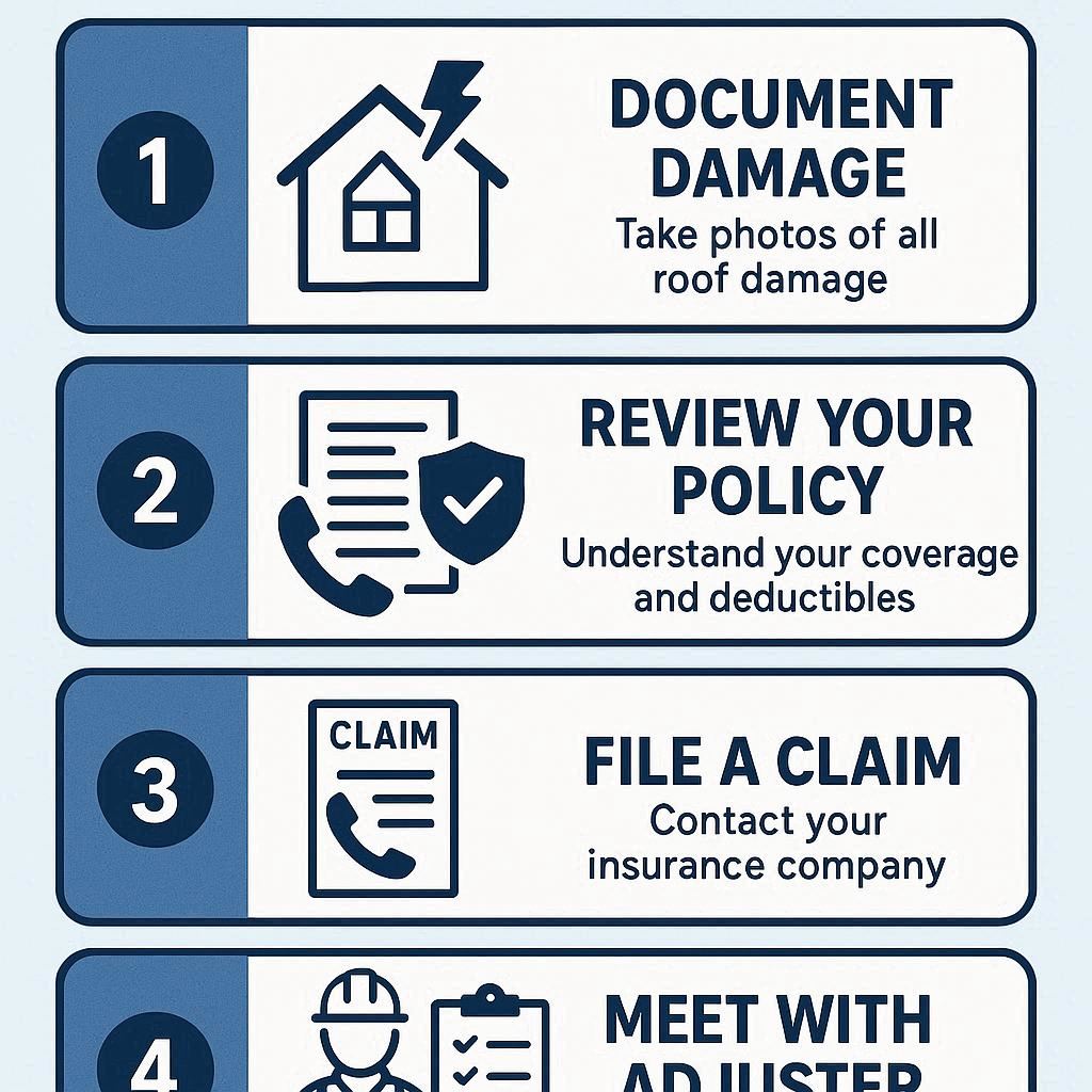 roof insurance claim process texas​