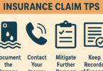 water damage insurance claim tips​