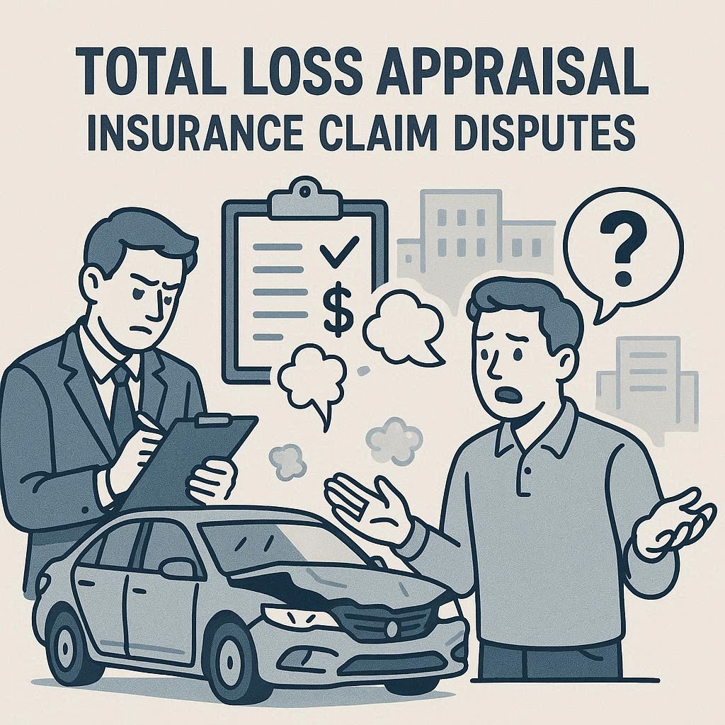 Total Loss Appraisal Insurance Claim Disputes