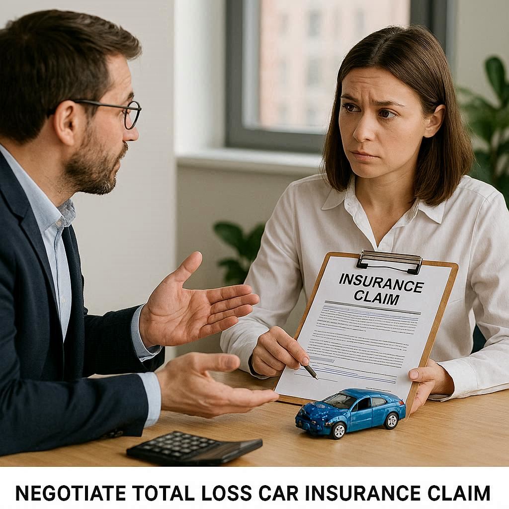 How to Negotiate a Total Loss Car Insurance Claim